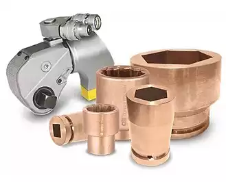 Copper Titanium Non-Sparking Impact Sockets