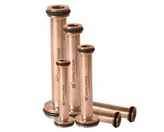 Copper Titanium HVOF Barrels f